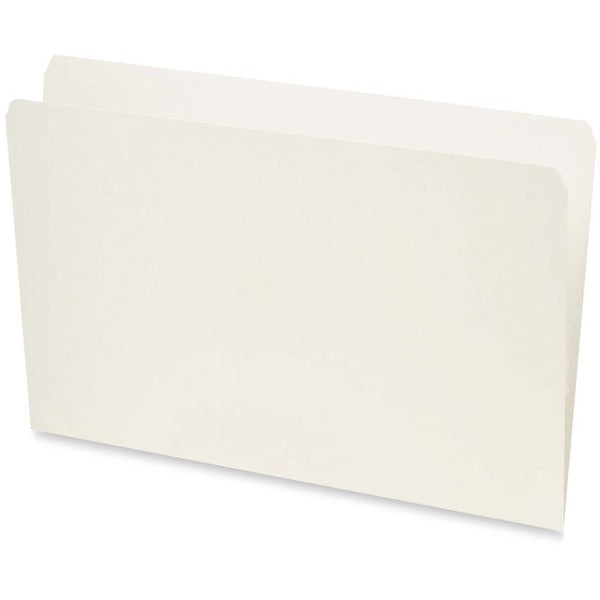 Pendaflex Legal Recycled Top Tab File Folder - 10.5 pt. (3.70 mm) - Ivory - Burst Resistance - 60% Recycled - 100 / Box