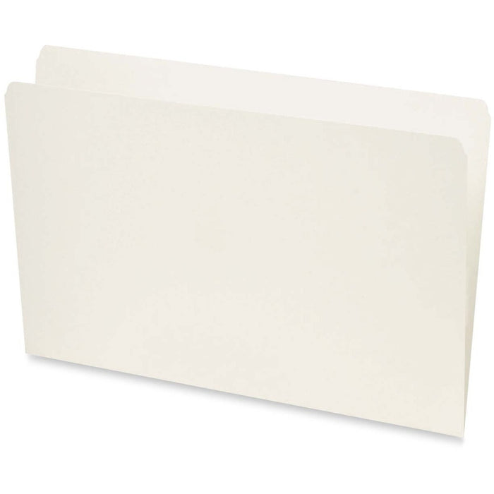 Pendaflex Legal Recycled Top Tab File Folder - 10.5 pt. (3.70 mm) - Ivory - Burst Resistance - 60% Recycled - 100 / Box