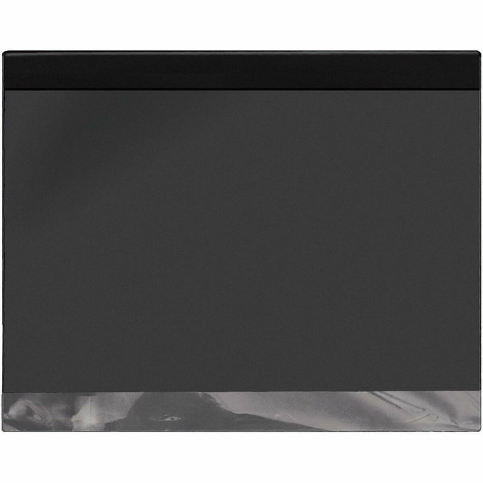 Brownline Calendar Desk Pad Holder - 17.94" (455.61 mm) Height x 22.75" (577.85 mm) Width - Vinyl - Black - 1 Each