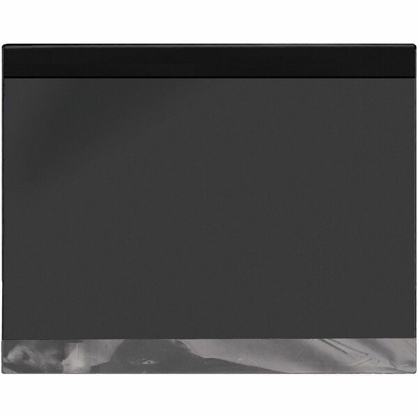 Brownline Calendar Desk Pad Holder - 17.94" (455.61 mm) Height x 22.75" (577.85 mm) Width - Vinyl - Black - 1 Each