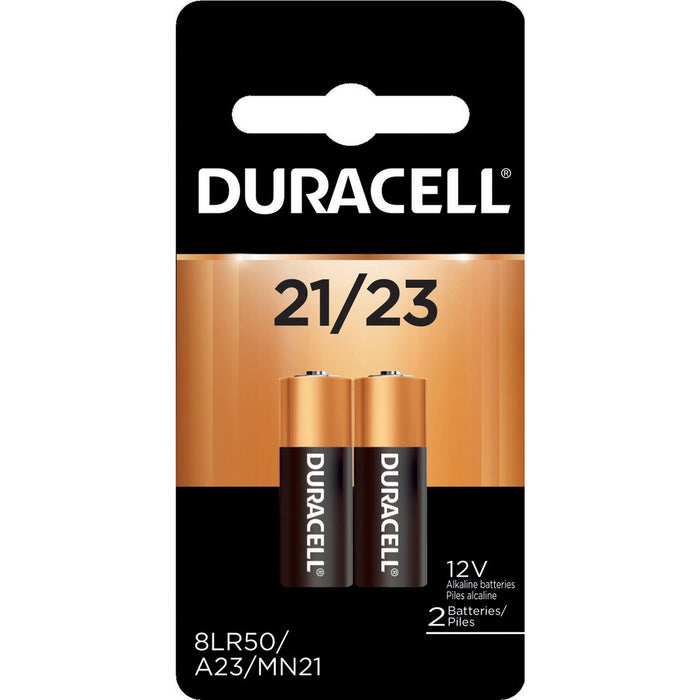 Duracell MN21B2PK Alkaline Security Devices Battery - For Security Device - 12 V DC - 2 / Pack