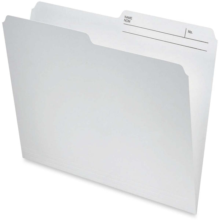 Pendaflex Letter Recycled Top Tab File Folder - 8 1/2" (215.90 mm) x 11" (279.40 mm) - 9.5 pt. (3.34 mm) - Ivory - 60% Recycled - 100 / Box