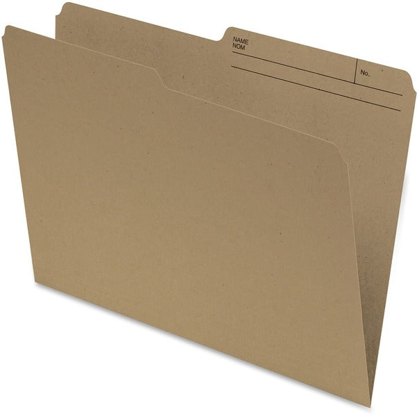 Pendaflex Legal Recycled Top Tab File Folder - 10.5 pt. (3.70 mm) - Kraft - Burst Resistance - 60% Recycled - 100 / Box