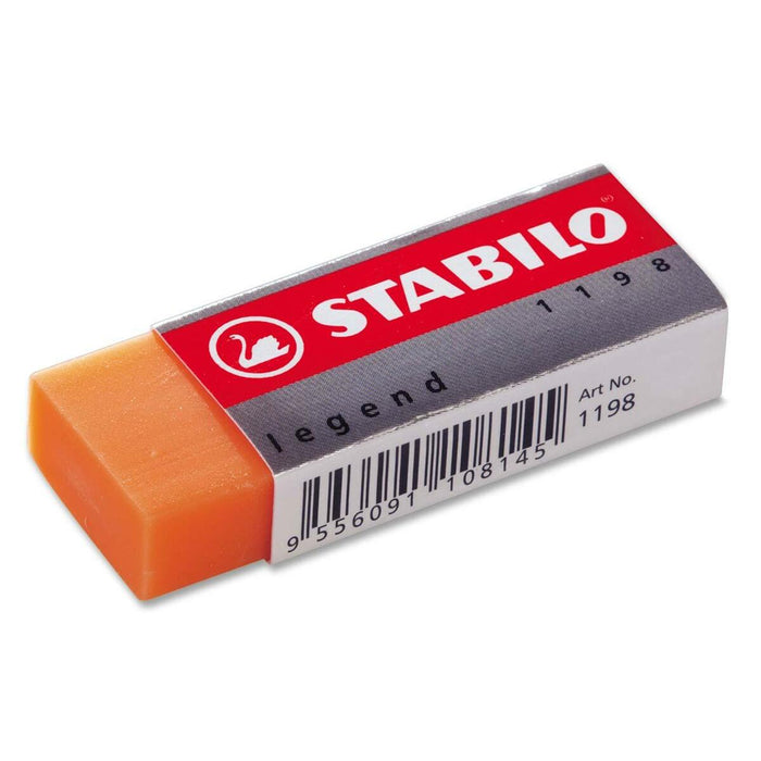 Schwan-STABILO Legend Superior Plastic Eraser - Assorted - Plastic - 2.43" (61.72 mm) Width x 0.43" (10.92 mm) Height x 0.87" (22.10 mm) Depth - 1 Each