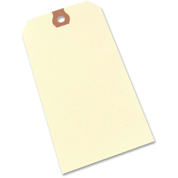 Crownhill Shipping Tag - 2.37" (60.20 mm) Length x 4.75" (120.65 mm) Width - Rectangular - Manila - 100 / Pack