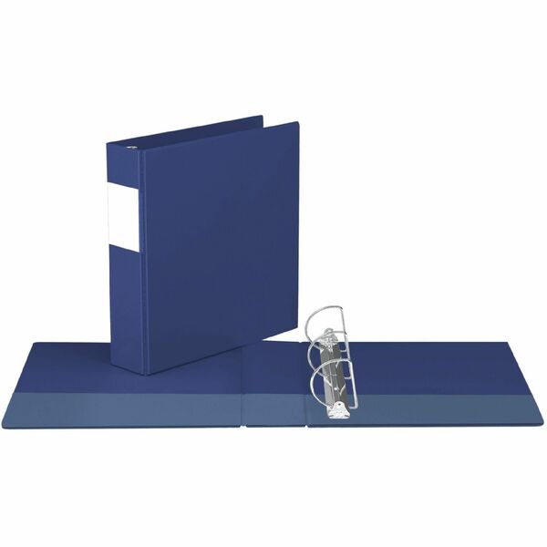 Davis Group Premium Economy, Angle D Ring, Binder, (Royal Blue, 2") - 2" (50.80 mm) Binder Capacity - 8 1/2" (215.90 mm) x 11" (279.40 mm) Sheet Size - 475 Sheet Capacity - 3 x 2" (50.80 mm) Ring(s) - Fastener(s): D-Ring - Pocket(s): 2, Inside Front & Bac