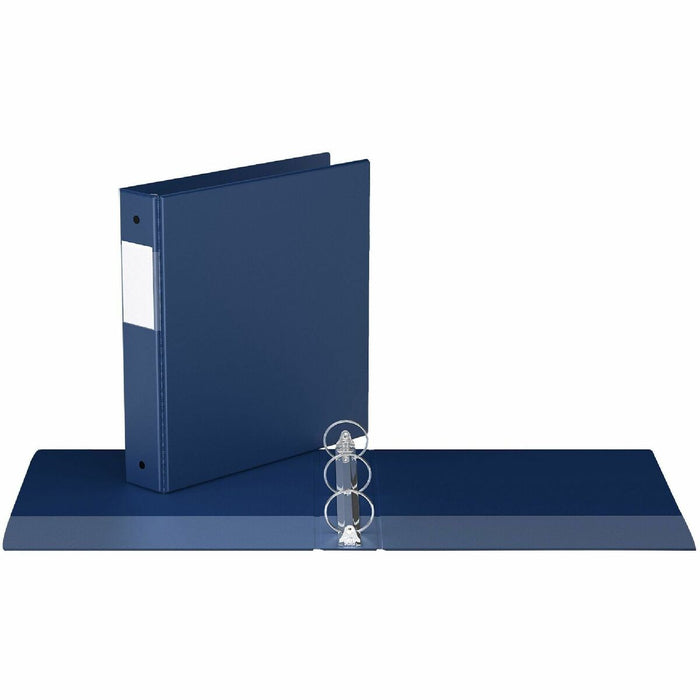 Davis Group Premium Economy, Round Ring, Binder, (Royal Blue, 1.5") - 1 1/2" (38.10 mm) Binder Capacity - 8 1/2" (215.90 mm) x 11" (279.40 mm) Sheet Size - 275 Sheet Capacity - 3 x 1.50" (38.10 mm) Ring(s) - Fastener(s): Round Ring - Pocket(s): 2, Inside