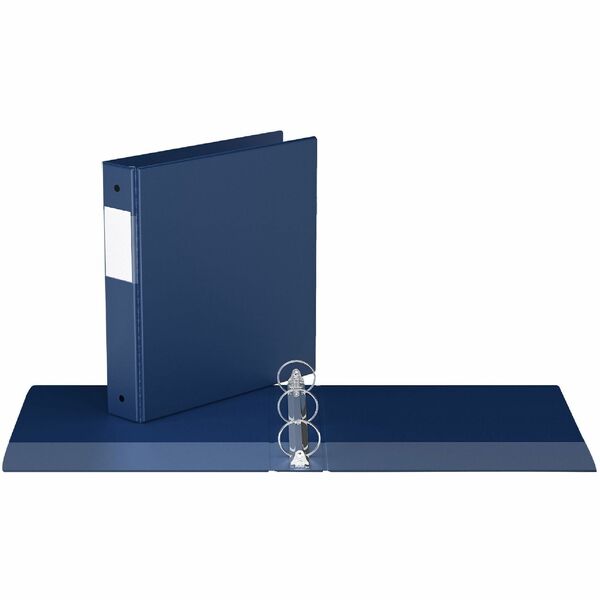Davis Group Premium Economy, Round Ring, Binder, (Royal Blue, 1.5") - 1 1/2" (38.10 mm) Binder Capacity - 8 1/2" (215.90 mm) x 11" (279.40 mm) Sheet Size - 275 Sheet Capacity - 3 x 1.50" (38.10 mm) Ring - Fastener: Round Ring - Pocket: 2, Inside Front & B