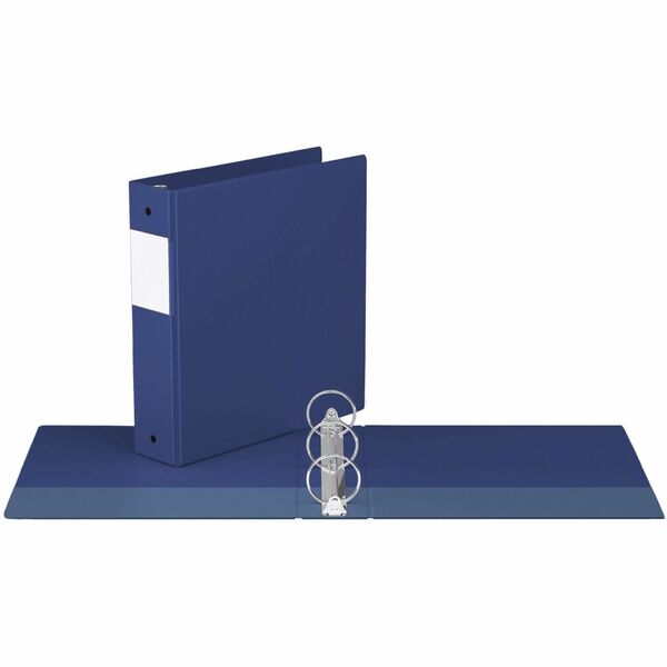 Davis Group Premium Economy, Round Ring, Binder, (Royal Blue, 2") - 2" (50.80 mm) Binder Capacity - 8 1/2" (215.90 mm) x 11" (279.40 mm) Sheet Size - 400 Sheet Capacity - 3 x 2" (50.80 mm) Ring(s) - Fastener(s): Round Ring - Pocket(s): 2, Inside Front & B