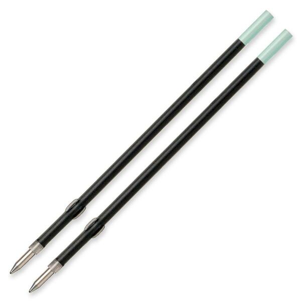 Pilot Dr. Grip Ballpoint Pen Refill - Medium Point - Black Ink - 2 / Pack
