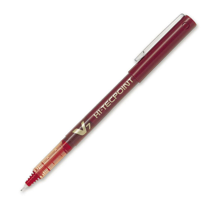 Pilot Hi-techpoint Roller Ball Pen - Red Ink - 1 Each