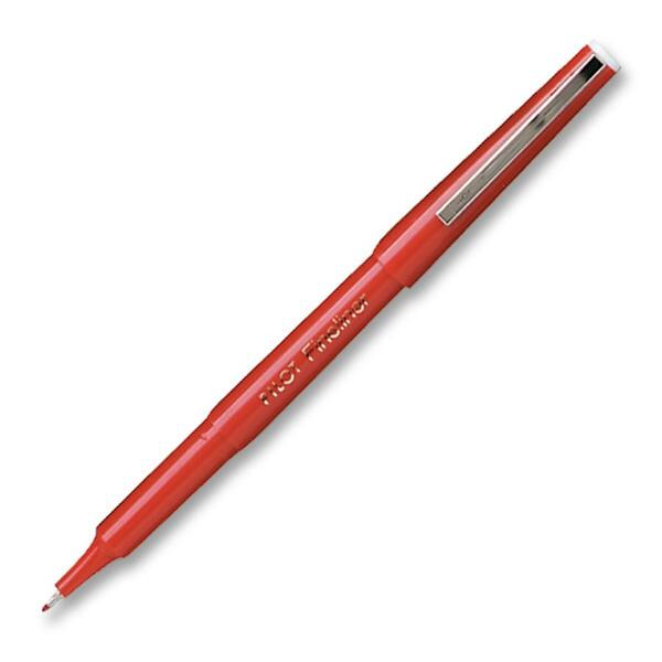 Pilot Fineliner Marker - 0.4 mm (0.02") Pen Point - Red Ink - 1 Each