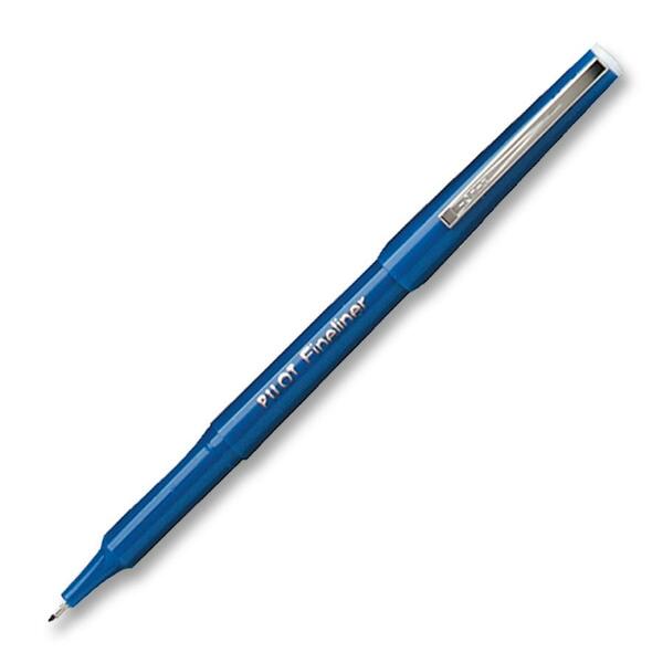 Pilot Fineliner Marker - 0.4 mm (0.02") Pen Point - Blue Ink - 1 Each