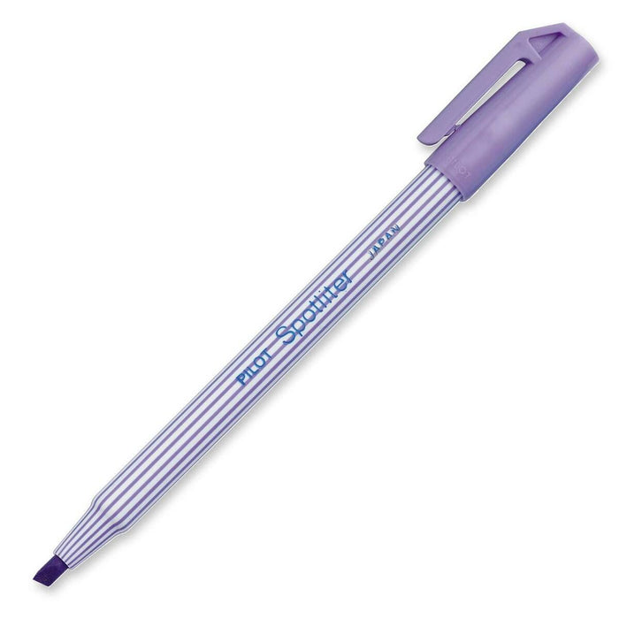 Spotliter Highlighter - Fluorescent Purple Ink - Purple Barrel - 1 Each