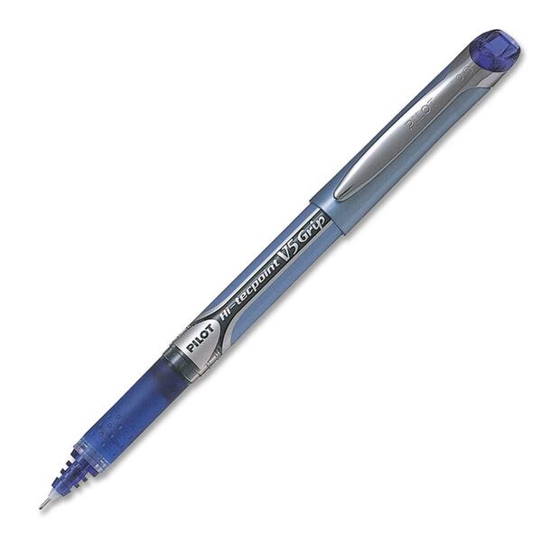 Pilot Hi-Tecpoint Needle Point Rollerball Pen - 0.5 mm (0.02") Needle Pen Point - Blue Ink - 1 Each