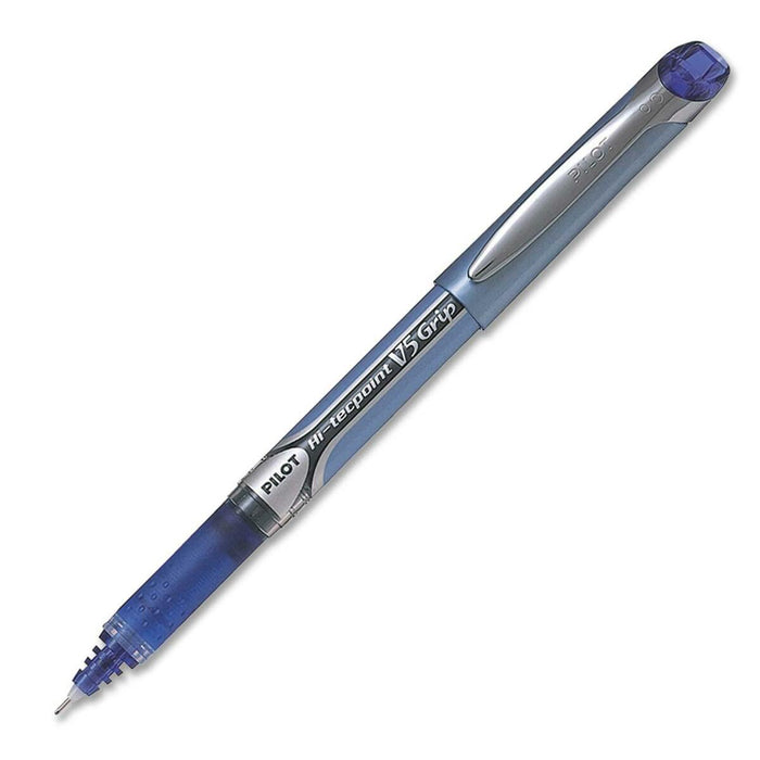 Pilot Hi-Tecpoint Needle Point Rollerball Pen - Blue Ink - 1 Each