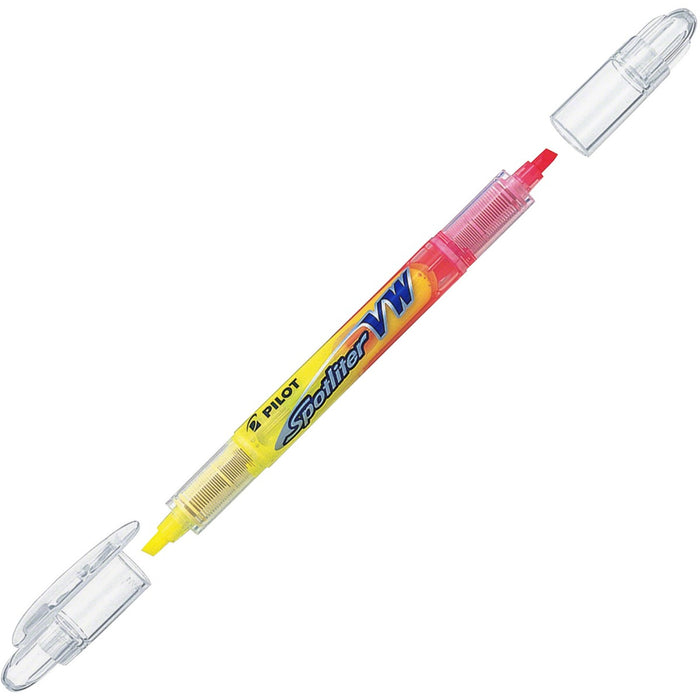 Spotliter Double Ended Highlighter - Yellow, Pink Ink - 1 Each