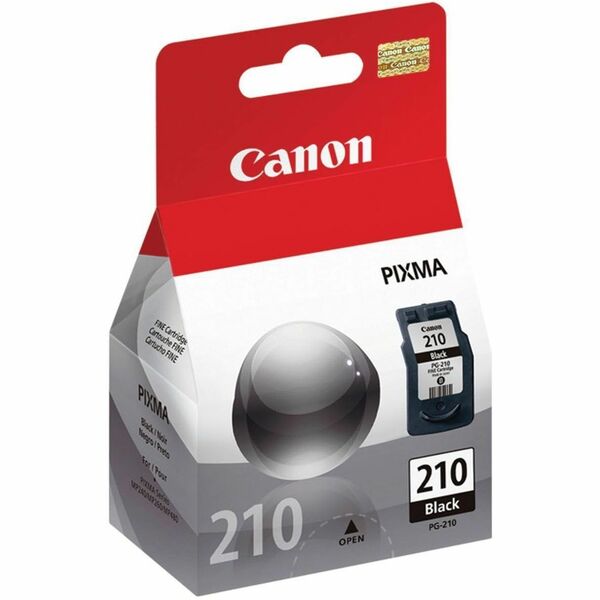 Canon PG-210 Original Inkjet Ink Cartridge - Black - 1 Each - 220 Pages