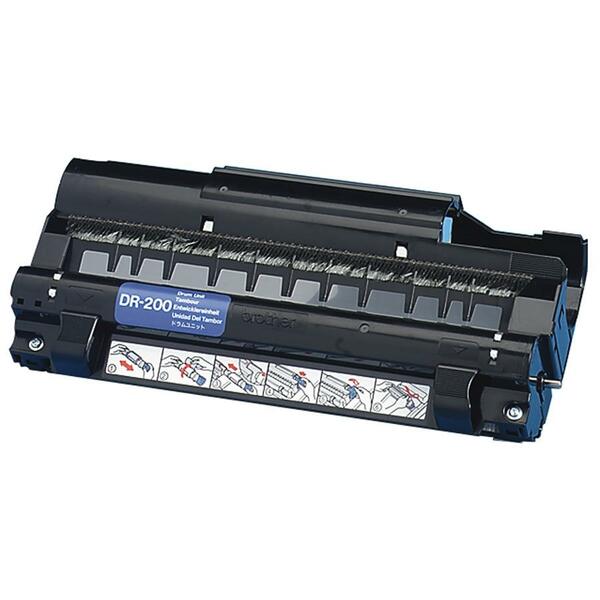 Brother DR200 Replacement Drum Unit - Laser Print Technology - Black - Retail - 1 Each