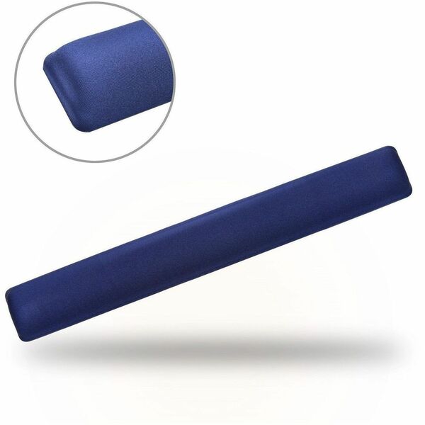 DAC&reg; MP-128 Super-Gel Straight Edge Keyboard Palm Support, Blue