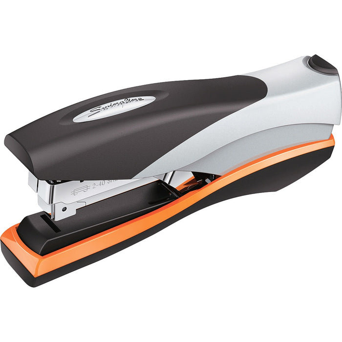 Swingline Optima Reduced Effort Desktop Stapler - Staples Upto 40 Sheet - Holds Upto 210 Staple - Full Strip - 2.50" (63.50 mm) Throat Depth - Metal - 1 Each