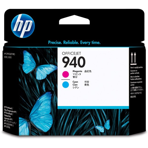 HP 940 (C4901A) Original Printhead - Single Pack - Inkjet - Magenta, Cyan - 1 Each