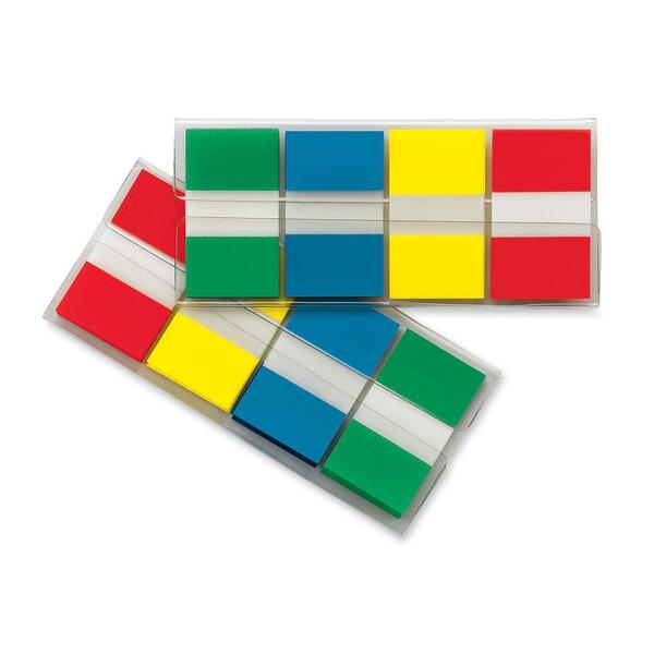 Post-it&reg; Standard Colors Portable Flag - 1" (25.40 mm) Flag/Note Width - 160 / Pack