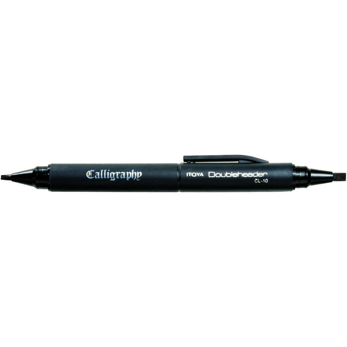Itoya Doubleheader Calligraphy Pen - Black Ink - Water Based - 1 Each