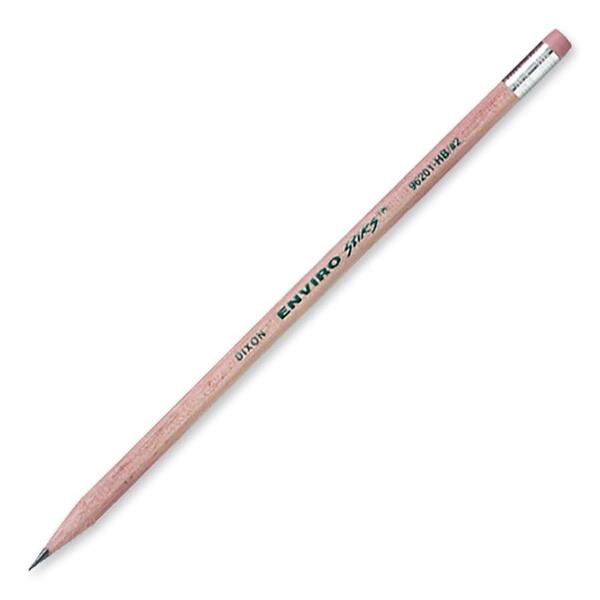 Dixon Enviro Stiks Pencil - Graphite Wood Barrel - 12 / Box