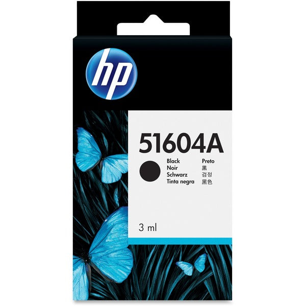 HP 51604A (51604A) Original Inkjet Ink Cartridge - Single Pack - Black - 1 Each - 500000 Characters