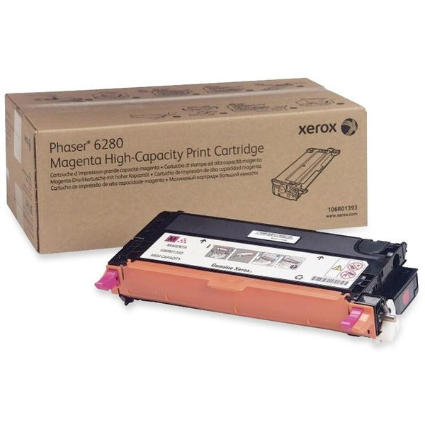 Xerox 106R01393 Original Toner Cartridge - Laser - High Yield - 5900 Pages - Magenta - 1 Each