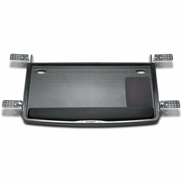 Kensington Underdesk SmartFit Comfort Keyboard Drawer - 1.5" (38.10 mm) Height x 26" (660.40 mm) Width x 13.5" (342.90 mm) Depth - Black - 1 Each