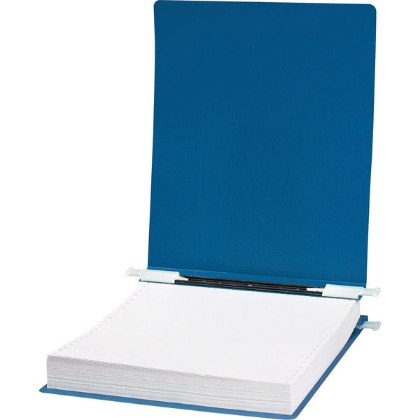 ACCO ACCOHIDE Unburst Sheet 23 point Covers - 6" Binder Capacity - 9 1/2" x 11" Sheet Size - Pressboard - Blue - Recycled - Split Resistant, Crack Resistant, Tear Resistant, Flexible, Retractable Filing Hooks, Eco-friendly - 1 Each