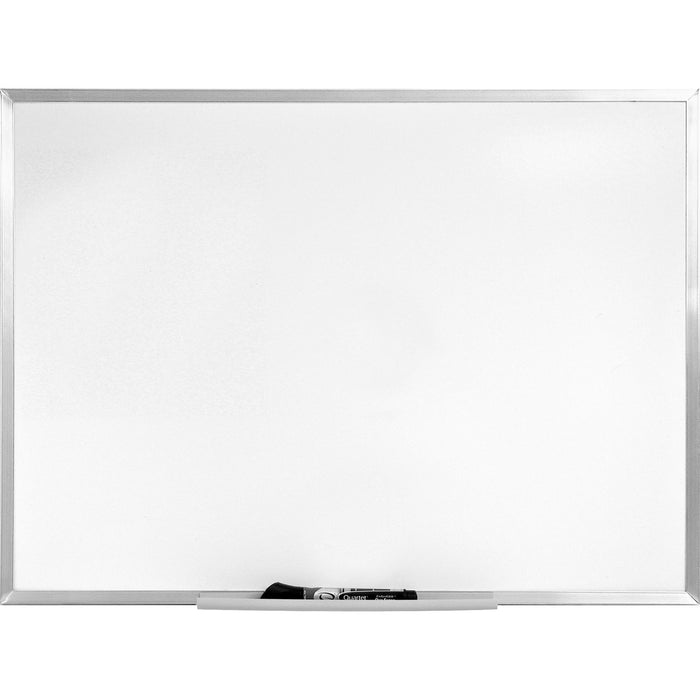 Quartet Economy Dry-Erase Board - 24" (60.96 cm) Width x 18" (45.72 cm) Height - Anodized Aluminum Frame - 1 Each