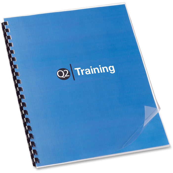 GBC ClearView Presentation Cover - Plastic - Clear - Heavyweight Cover, Spill Proof, Tear Proof - 25 / Pack
