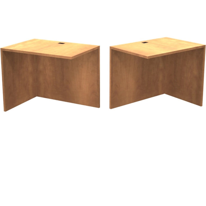 Heartwood Innovations INV2436004 Return Shell - 29" (736.60 mm) Height x 35.5" (901.70 mm) Width x 23.8" (603.25 mm) Depth x 1" (25.40 mm) Thickness - Material: Particleboard, Wood Grain - Finish: Laminate, Sugar Maple - Dent Resistant, Scratch Resistant,