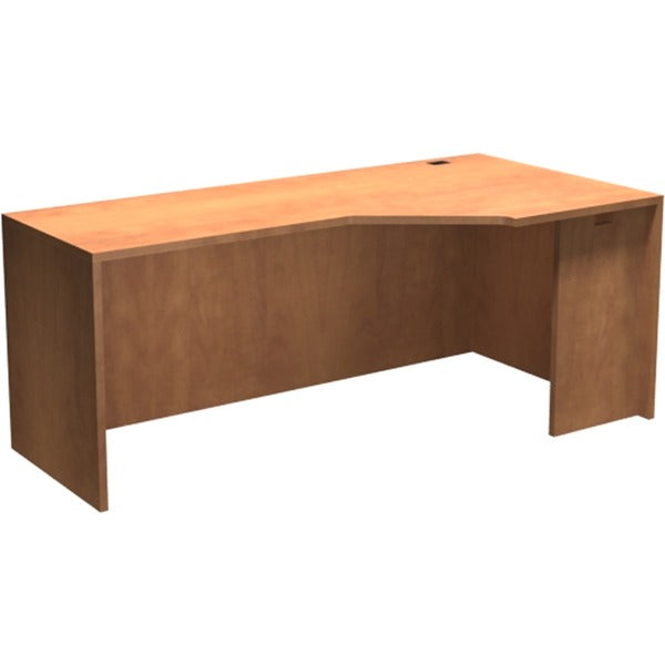 Heartwood Innovations Extender Corner Module - 71" x 35.5" x 1" x 29" - Material: Particleboard, Wood Grain - Finish: Laminate, Sugar Maple - Scratch Resistant, Fire Resistant, Water Resistant, Dent Resistant, Wear Resistant