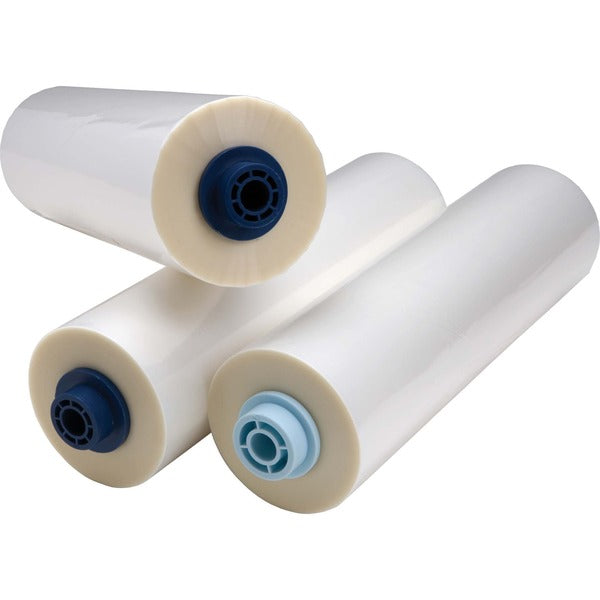 GBC Pinnacle 27 Ezload Thermal Roll Film 25" x 250ft, 3.0Mil - Laminating Pouch/Sheet Size: 25" (635 mm) Width x 250 ft (76.20 m) Length x 3 mil (0.08 mm) Thickness - Type G - Glossy - 2 / Box