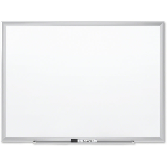 Quartet Marker Board - 48" (121.92 cm) Width x 36" (91.44 cm) Height - White Surface - Aluminum Frame - Magnetic - Scratch Resistant, Durable, Ghost Resistant, Dent Resistant, Stain Resistant - 1 Each