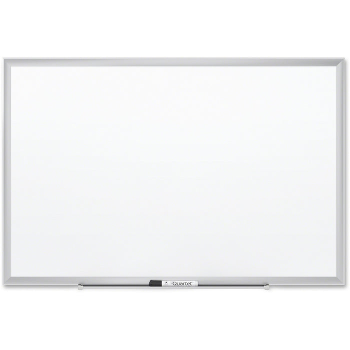 Quartet Marker Board - 72" (182.88 cm) Width x 48" (121.92 cm) Height - White Surface - Aluminum Frame - Magnetic - Durable, Stain Resistant, Ghost Resistant, Dent Resistant, Scratch Resistant - 1 Each