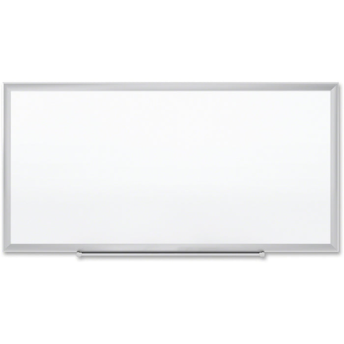 Quartet Marker Board - 96" (243.84 cm) Width x 48" (121.92 cm) Height - White Surface - Aluminum Frame - Magnetic - Durable, Stain Resistant, Ghost Resistant, Dent Resistant, Scratch Resistant - 1 Each