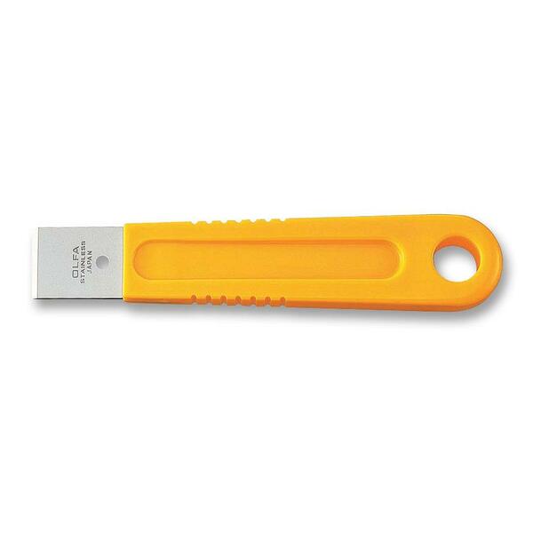 Olfa 1086530 Disposable Scraper - 1" (25.40 mm) Stainless Steel Blade - Corrosion Resistant - Orange - 1Each