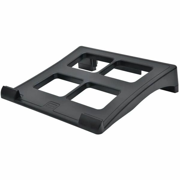 MP195 Laptop Stand Adjustable - 13" to 18" Screen Support - 2.60" (66.04 mm) Height x 13" (330.20 mm) Width x 11.75" (298.45 mm) Depth - Black - For Notebook - Adjustable Angle, Ventilated, Cable Management, Non-skid Feet, Heavy Duty