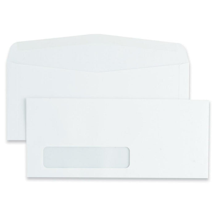 Supremex 1040440FSC Outside Side Seam Business Envelope - Business - #10 - 9 1/2" (241.30 mm) Width x 4 1/8" (104.65 mm) Length - 24 lb (10886.22 g) - White - 500 / Box