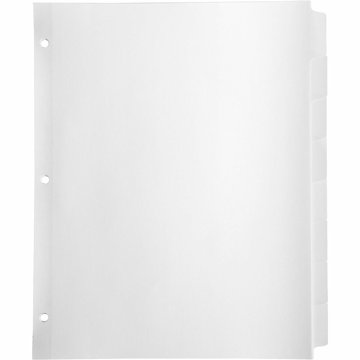 Plain Tab Index Dividers