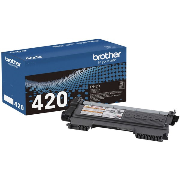 Brother TN420 Original Toner Cartridge - Laser - 1200 Pages - Black - 1 Each
