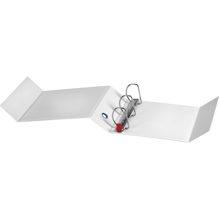 Cardinal&reg; FreeStand Easy Open Slant-D Ring Binder - 4" (101.60 mm) Binder Capacity - Letter - 8 1/2" (215.90 mm) x 11" (279.40 mm) Sheet Size - 775 Sheet Capacity - 3 3/8" (85.85 mm) Spine Width - 3 Ring - Fastener: D-Ring - Polypropylene - White - 4.