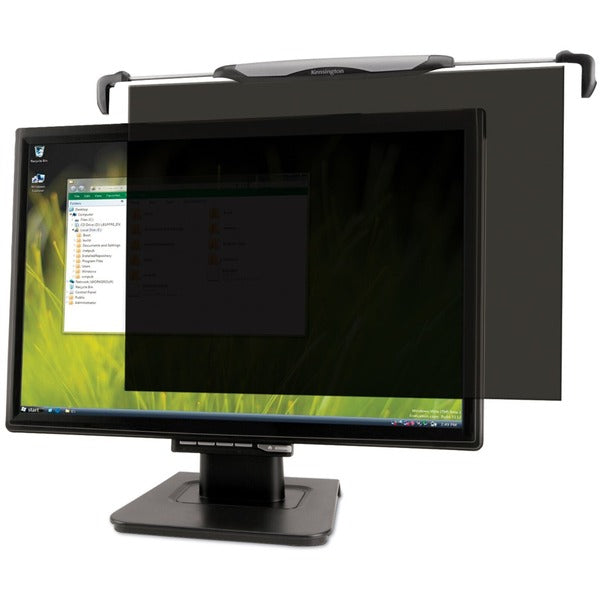 Kensington Snap2 Privacy Screen for Monitors - For 20" (508 mm), 22" (558.80 mm) Widescreen LCD Monitor - Anti-glare - 1