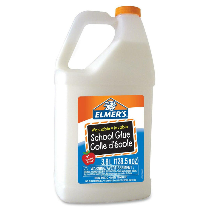 Elmer's School Glue - 3.80 L - White - 1 Each