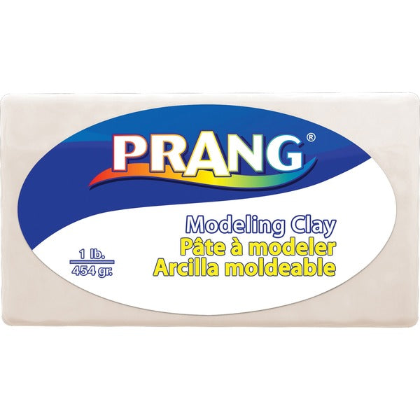 Prang Modeling Clay - Clay Craft - White - 1 / Pack